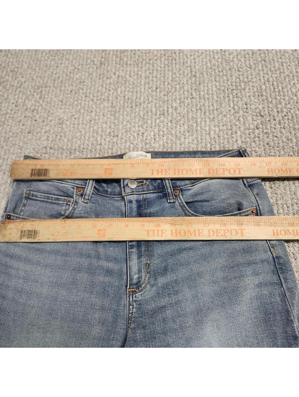 Universal Thread High Rise Everyday Wide Leg Jeans Blue Size 14R - Picture 2 of 11